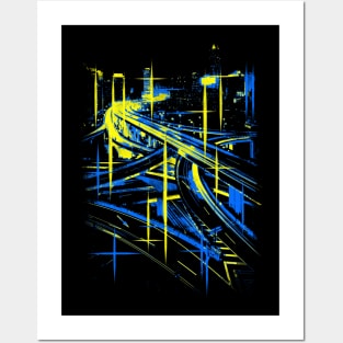 City Lights Posters and Art